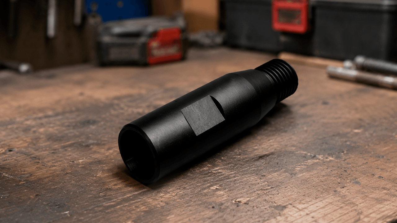 Как удлинить алмазную коронку по бетону?