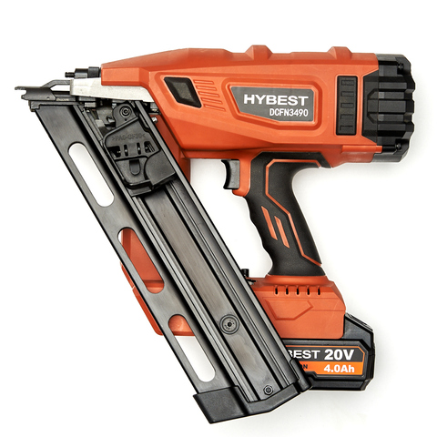 Цена на Аккумуляторный монтажный пистолет HYBEST DCFN3490