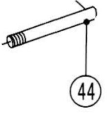 Запчасть №44 для Ken 6250N. Рукоятка подачи каретки