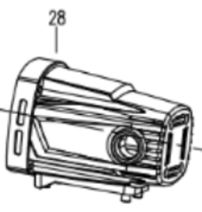 Запчасть №28 для SAID SD-115. Корпус двигателя