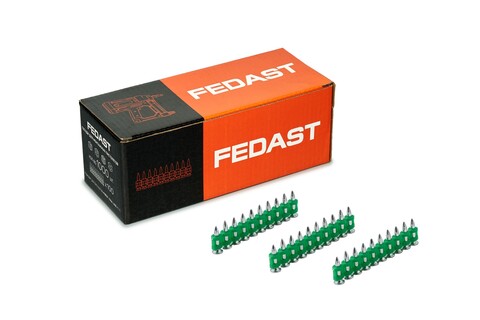 Цена на Гвозди 3.0*25 мм усиленные для монтажного пистолета FEDAST