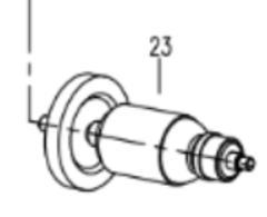 Запчасть №23 для SAID SD-115. Ротор