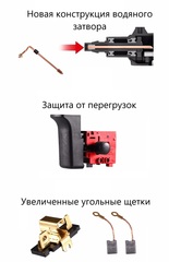 Дрель алмазного бурения JINDU CF-9120
