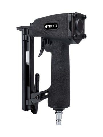 Цена на Пистолет скобозабивной мебельный Hybest 1013J (пневматический, скобы 53F 20Ga)