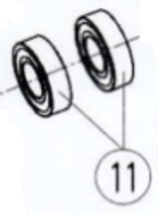 #11 - Подшипник 6003-2RT